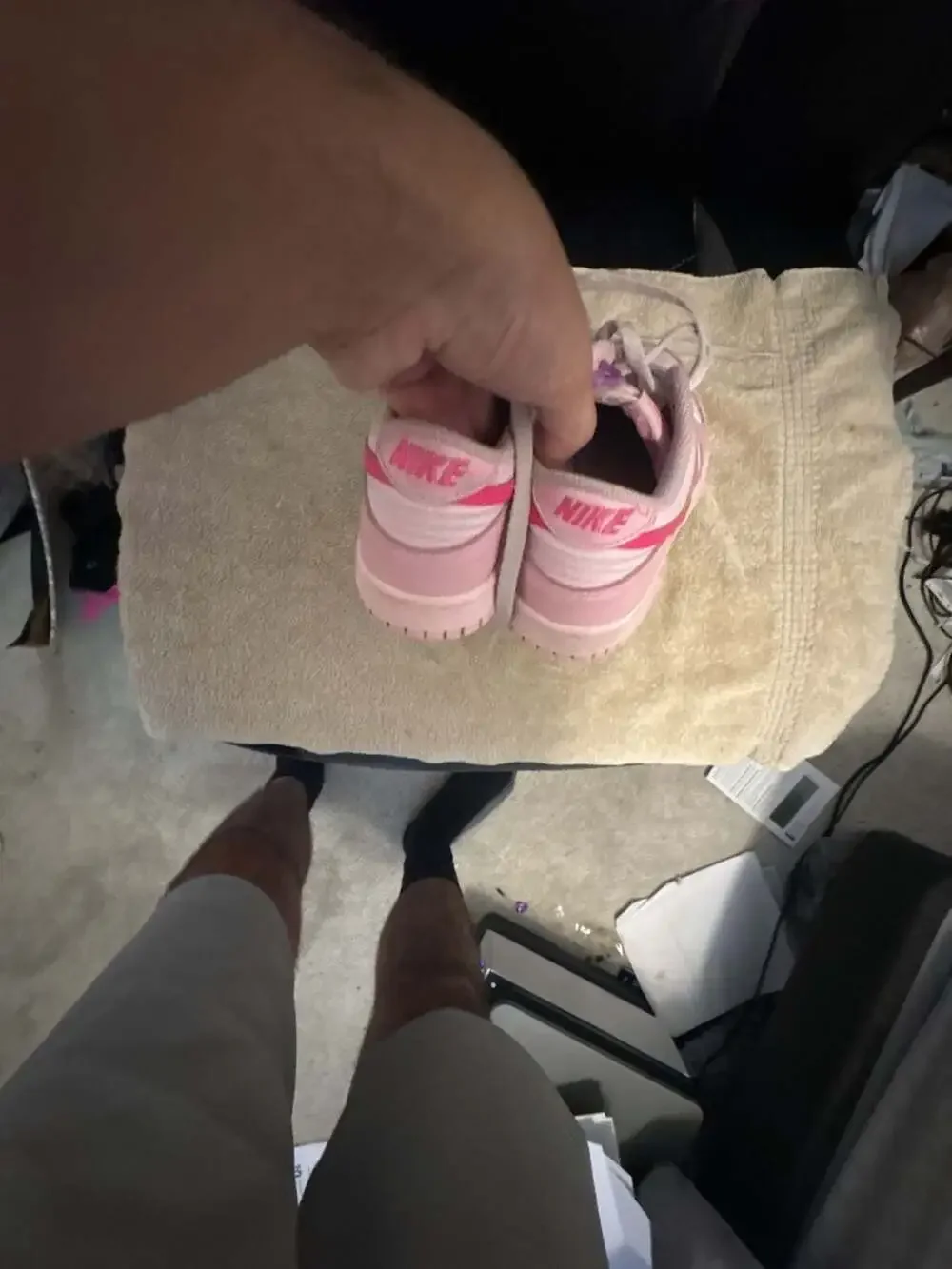 Nike Dunk Low Triple Pink Pink Foam Sneakers